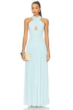 OW Collection x REVOLVE Rhea Maxi Dress in Sky Blue Large (US10)